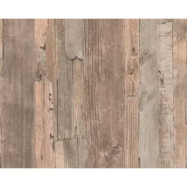 A.S. Création Vliestapete Best of Wood`n Stone 10,05 m x 0,53 m 954053 beige/braun