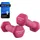 Songmics Kurzhanteln 2 x 0,5 kg Kurzhanteln pink