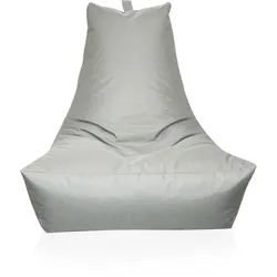 Sitzsack KINZLER "Lounge", silber (silberfarben), B:100cm H:80cm, Polyester, Sitzsäcke