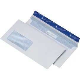 CYGNUS EXCELLENCE Mailmedia Briefumschläge »Cygnus Excellence®« DL mit Fenster und Haftklebung - 500 Stück weiß 22x11 cm