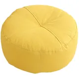 Baoblaze Rundes Bodenkissen, Meditationskissen, stützendes Bodenkissen, Sitzkissen für Yoga, Sofa, Wohnzimmer, Innenbereich, Arbeitszimmer, Gelb