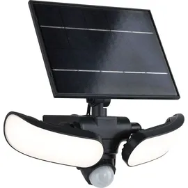 Paulmann Solar LED Wandfluter 9 W Edelstahl 25,8 cm inkl. Bewegungsmelder anthrazit