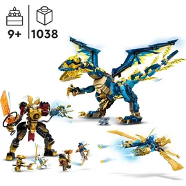 LEGO Ninjago Kaiserliches Mech-Duell gegen den Elementardrachen 71796