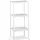 Testrut Bambusregal weiß Bambus B/H/T: ca. 36x79x36 cm - Weiss