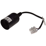 ChiliTec Baufassung Renovierfassung E27 mit 15cm Kabel und Zugentlastung - Chilitec