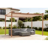 Konifera Pergola Tilos 3 x 2,16 m Braun