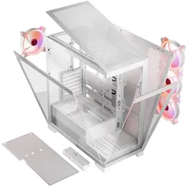 MODECOM Volcano SPACE APEX ARGB MIDI USB 3.0 X 2 CYPE-C weiß