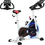 Homcom Heimtrainer Fahrradtrainer schwarz