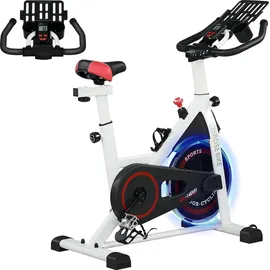 Homcom Heimtrainer Fahrradtrainer schwarz