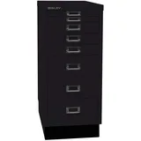 BISLEY MultiDrawer Schubladenschrank 27,8 x 38 x 67 schwarz