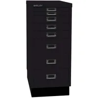 BISLEY MultiDrawer Schubladenschrank 27,8 x 38 x 67 schwarz