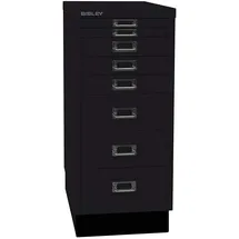 BISLEY MultiDrawer Schubladenschrank 27,8 x 38 x 67 schwarz