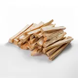 Blumixx Anfeuerholz – 19 kg trockenes Anzündholz – Feuerholz- sofort einsatzbereites Ofenholz für Kamin & Lagerfeuer – Premium Qualität – Seitenlänge ca. 19 cm