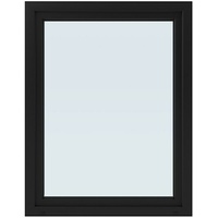 Solid Elements Kunststofffenster Basic  (105 x 135 cm, DIN Anschlag: Rechts, Außen: Anthrazit, Innen: Weiß) + BAUHAUS Garantie 5 Jahre