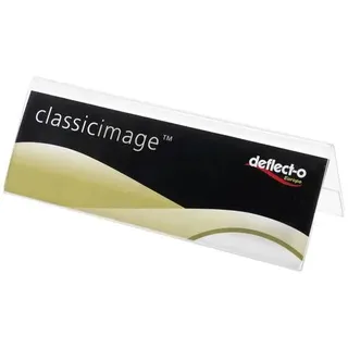 Deflecto 778901 Tisch-Namensschild Classic Image® (L x B x H) 30 x 150 x 55 mm