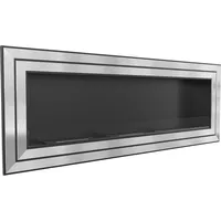 Kratki Wandkamin JULIET 1800 TÜV mit Verglasung