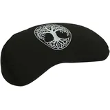 Deuser Yoga Mondkissen schwarz, schwarz