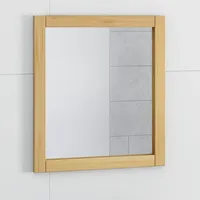 Main Möbel Badspiegel 62x70cm Kiefer massiv