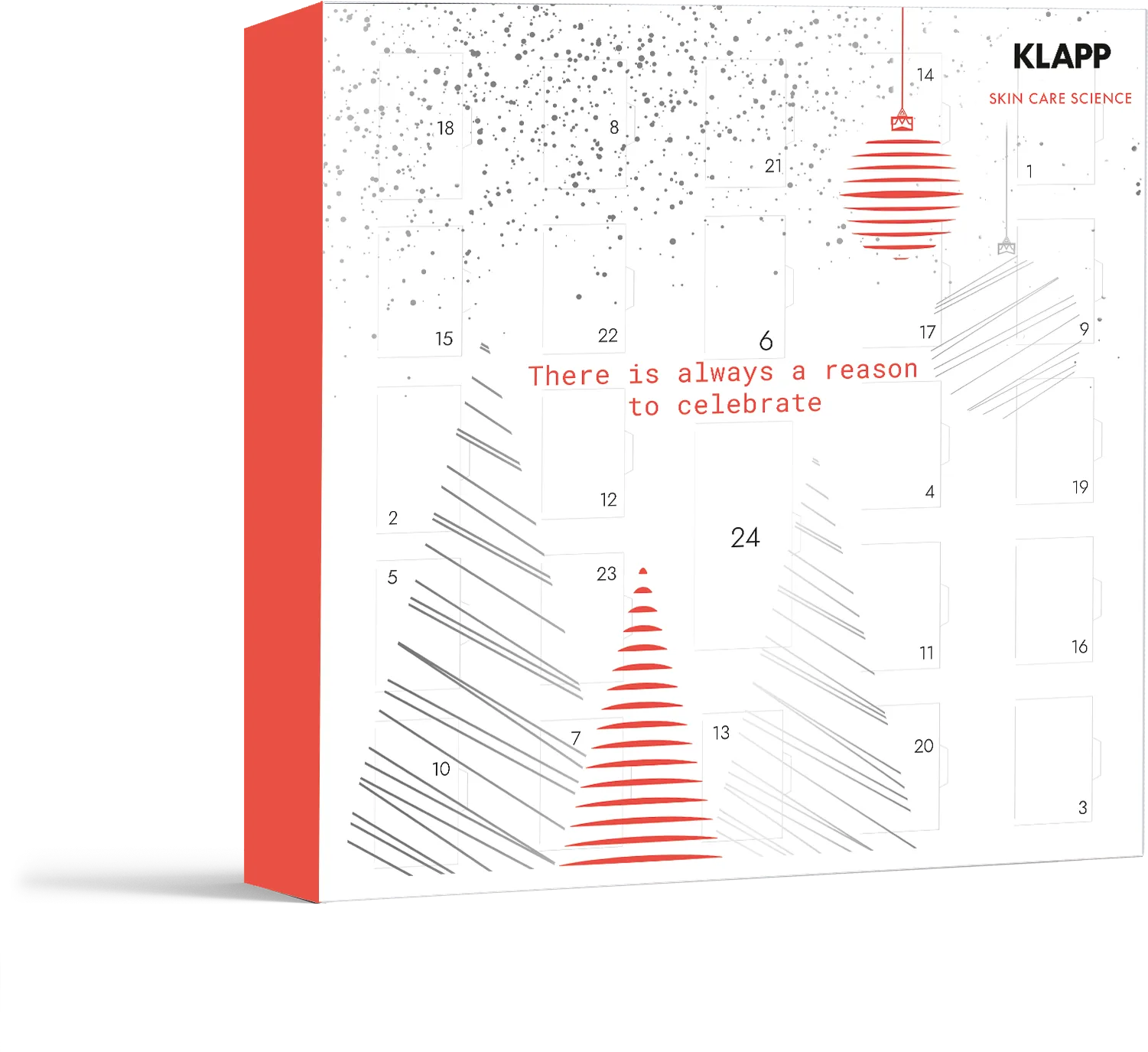 KLAPP Adventskalender "Weiß"