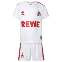 hummel 1.FC Köln Mini-Ausrüstung Home 23/24 Kinder - weiß/rot-92