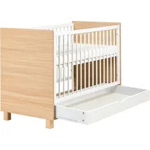 Beliani Babybett mit Schublade Gunnar 60 x 120 cm