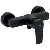 NOVASERVIS Metalia 58 Duscharmatur schwarz 58061/1,5