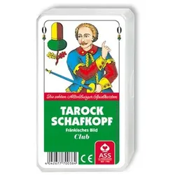 ASS Spielkarten 22570038 Schafkopf & Tarock fränkisches Blatt Kunststoffetui 4042677700384 ASS