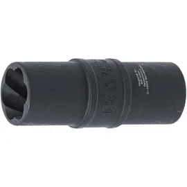 BGS Kraft-Spezial-Schraubenausdreh-Wendeeinsatz 19 mm 12,5 mm (7467-19)