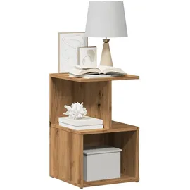 vidaXL Nachttische 2 Stk. Artisan-Eiche 35x35x55 cm Holzwerkstoff