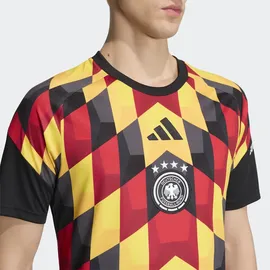 adidas Deutschland Prematch T-Shirt 2026 schwarz Herren Gr. S