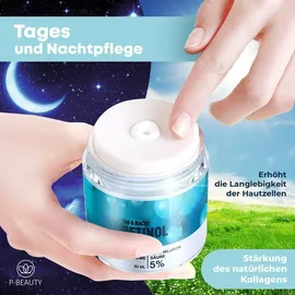 P-Beauty Retinol Creme Anti-Aging mit Hyaluronsäure 50 ml