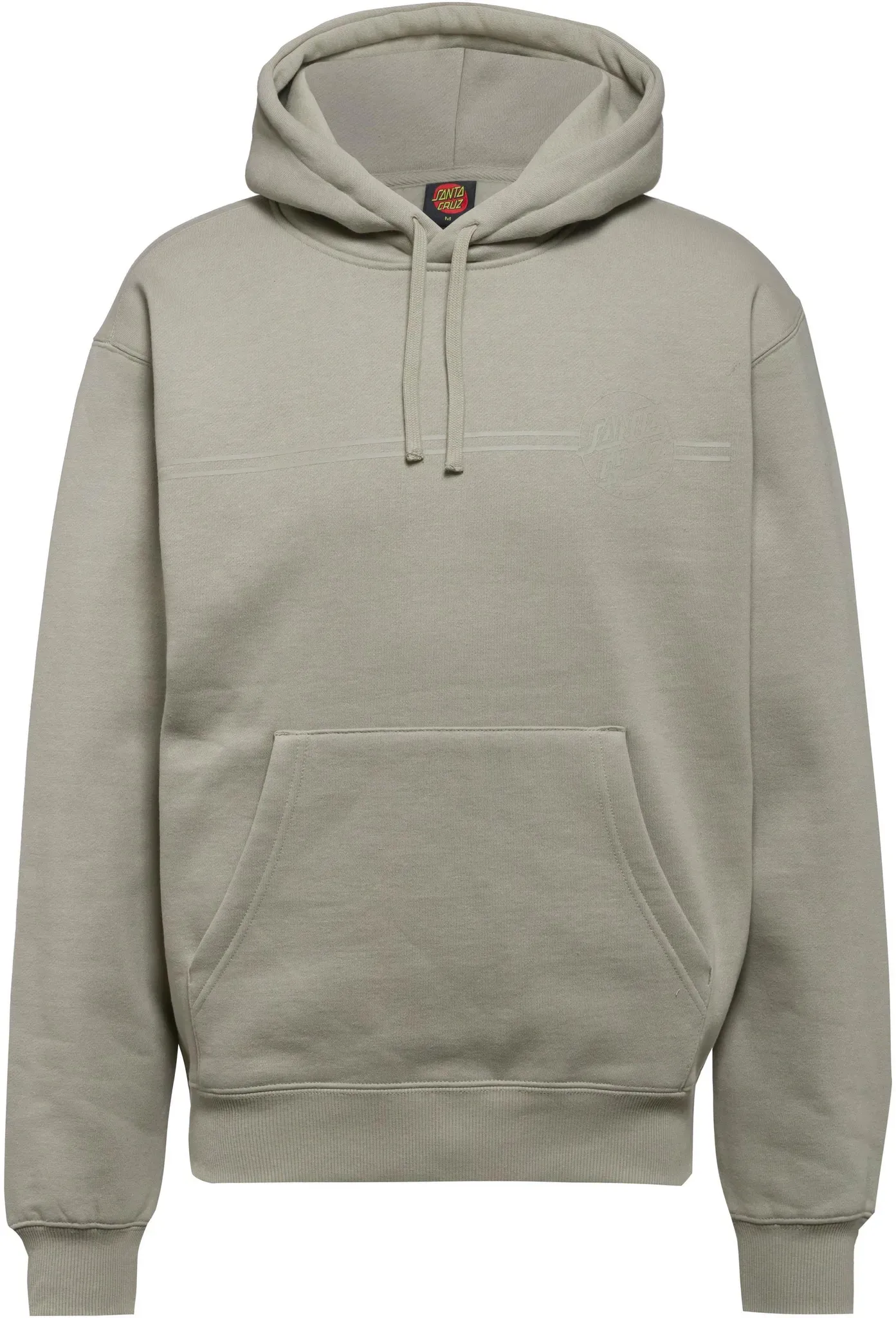 Santa Cruz Tonal Opus Dot Hoodie Herren in stone grey, Größe L - beige