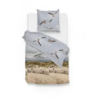 Zo!Home Renforcé Bettwäsche - Düne in blau | Gr.: