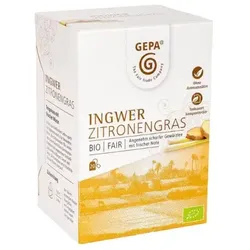 GEPA Ingwer Zitronengras bio (20Btl)