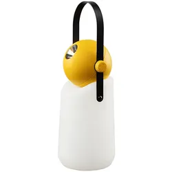 LED-Lampe Guidelight Weltevree Leuchtenkörper matt weiß, Designer Floris Schoonderbeek, 34 cm