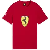 Puma Scuderia Ferrari Coloured Shield T-Shirt 152, rosso corsa Red