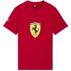 Puma Scuderia Ferrari Coloured Shield T-Shirt 152, rosso corsa Red