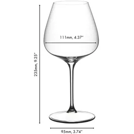 riedel the wine glass company Grape Rotweinglas 0,75 l 2er Set