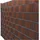 Noor Sichtschutzstreifen 0,19 x 255 cm Braun PVC