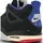 Nike Air Jordan 4 Herren Schwarz/Rot/Blau 45,5