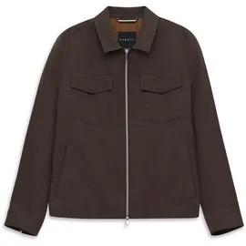 Bugatti Hemdjacke Regular Fit Braun 54
