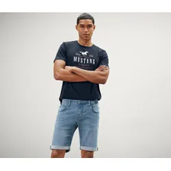 Tchibo - Jeans-Shorts »Mustang« - Herren - Gr. 33 - dunkelblau