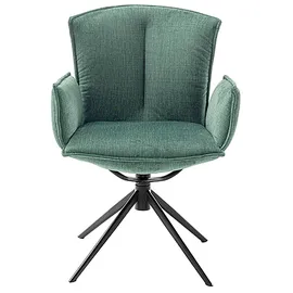 MCA Furniture MCA »NALON Esszimmerstuhl (2er Set) - Stuhl« (Set) 2 Stk.360° drehbar, Schwingfunktion, Metall, Veloursoptik, belastbar 120 kg