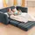 Intex Schlafcouch Futon 2-Sitzer Grau