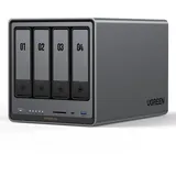 UGREEN NASync DXP-4800 Plus NAS (Diskless) 2,5 Zoll Anzahl Festplattenschächte: 4 Gray}