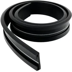 C-Profil Gummierung aus EPDM für Schellen (Meterware), Bandbreite:9 mm