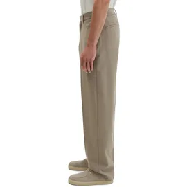 Marc O'Polo Weite Hose mit Woll-Anteil Modell MOSSBO, DFB' - Marc O'Polo × DFB Travel Collection, Taupe, 33/32