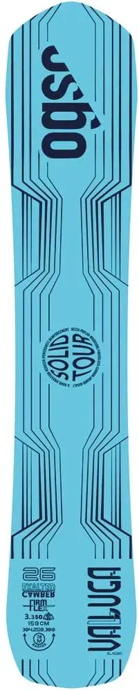 OGSO Touren-/Splitboard VALLUGA 26 - Uni., light blue (158 cm)