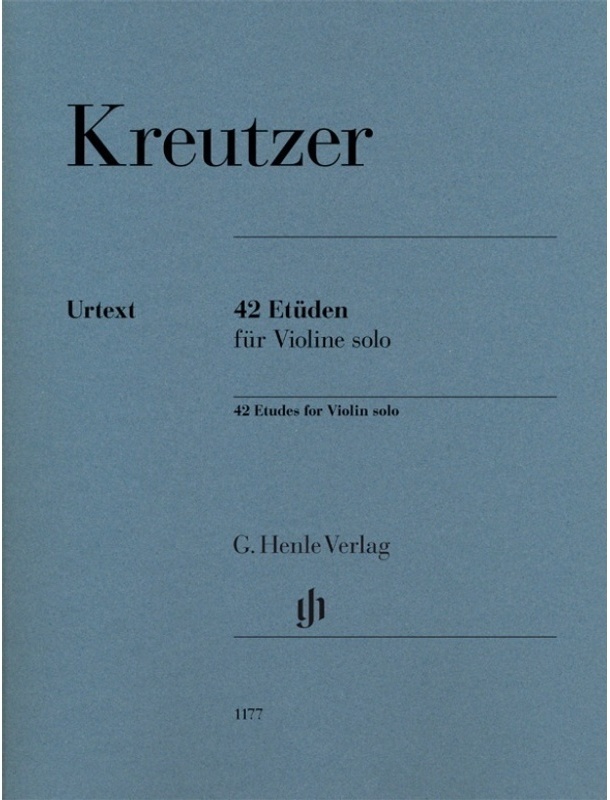 Rodolphe Kreutzer - 42 Etüden Für Violine Solo - Rodolphe Kreutzer - 42 Etüden für Violine solo, Kartoniert (TB)