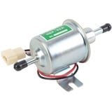 BONRYAN Universal 12 V Kraftstoffpumpe, Dieselpumpe, Benzinpumpe, elektrische Baumaschinen HEP-02A (Silber)